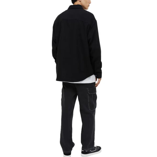 Custom Washed Black Wide-Leg Cargo Jeans - Style DCBB63 - product detail view 3 Custom Washed Black Wide-Leg Cargo Jeans - Style DCBB63 - product detail view 3