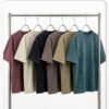 Custom Washed Brushed Heavyweight T-Shirt CH001 - Style 26A46B - product detail view 4 Custom Washed Brushed Heavyweight T-Shirt CH001 - Style 26A46B - product detail view 4