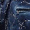 Custom Washed Canvas Zip Jacket - E8C0F2 - Style E8C0F2 - product detail view 2