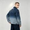 Custom Washed Canvas Zip Jacket - E8C0F2 - Style E8C0F2 - product detail view 10