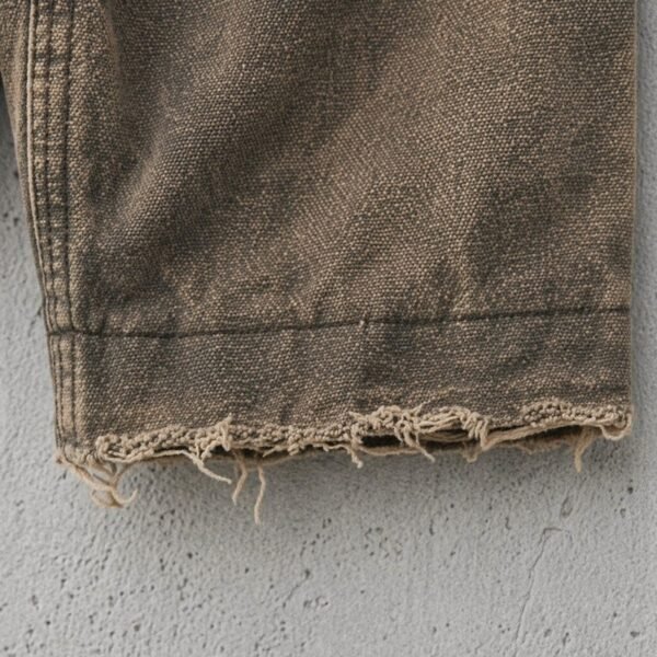 Custom Washed Canvas Star-Rivet Zip Jacket - Style 6446DE - product detail view 2