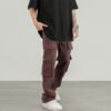 Custom Multi-Pocket Washed Cargo Pants - F3F05170 - Style F3F051 - product detail view 3 Custom Multi-Pocket Washed Cargo Pants - F3F05170 - Style F3F051 - product detail view 3