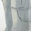 Custom Washed Cargo Workwear Jeans - Style FF66F0 - product detail view 7