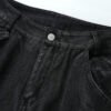 Custom Washed Cargo Workwear Jeans - Style FF66F0 - product detail view 9