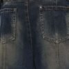 Custom Vintage Washed Relaxed Denim Shorts - Style 097B0D - product detail view 11