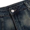Custom Vintage Washed Relaxed Denim Shorts - Style 097B0D - product detail view 13