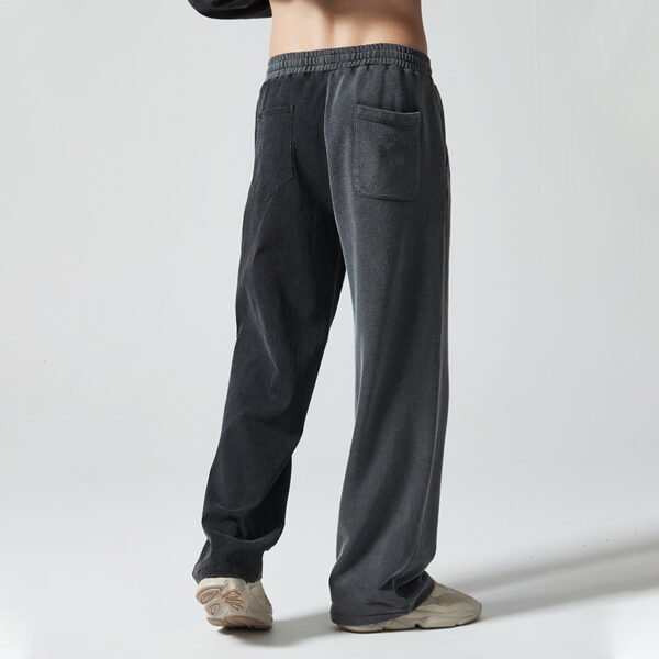 Custom Washed Loose-Fit Denim Sweatpants VW-DJ01 - Style 0A9E5A - product detail view 2 Custom Washed Loose-Fit Denim Sweatpants VW-DJ01 - Style 0A9E5A - product detail view 2