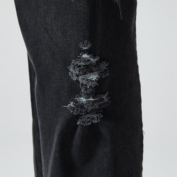 Custom Washed Loose-Fit Denim Sweatpants VW-DJ01 - Style 0A9E5A - product detail view 7 Custom Washed Loose-Fit Denim Sweatpants VW-DJ01 - Style 0A9E5A - product detail view 7