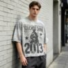 Custom Washed Digital Print Vintage T-Shirt - Style AF198E Custom Washed Digital Print Vintage T-Shirt - Style AF198E