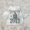 Custom Washed Digital Print Vintage T-Shirt - Style AF198E - product detail view 3 Custom Washed Digital Print Vintage T-Shirt - Style AF198E - product detail view 3