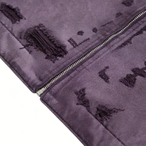 Custom Washed Distressed Workwear Jacket | - Style 378646 Washed distressed workwear jacket in purple