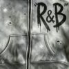 Custom Washed Graffiti Distressed Cropped Zip Hoodie - ED0102B3A1FC1E7C - Style ED0102 - product detail view 8