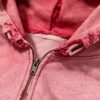 Custom Washed Distressed Zip Hoodie - VW-4B81 - Style 4B81DE - product detail view 5 Custom Washed Distressed Zip Hoodie - VW-4B81 - Style 4B81DE - product detail view 5