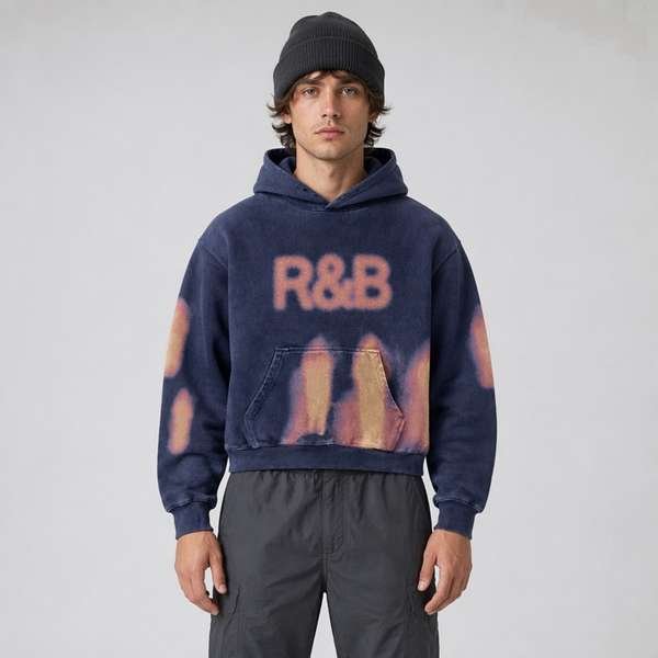 Custom Men's Washed DTG Heavyweight Pullover Hoodie - Style D6D249 Custom Men's Washed DTG Heavyweight Pullover Hoodie - Style D6D249