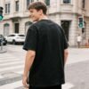 Custom Washed Embroidered Oversized T-Shirt - 8506038 - Style DBF33B - product detail view 10