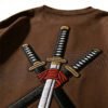 Custom Washed Sword Back Graphic T-Shirt VW-BF76 - Style BF76BF - product detail view 8 Custom Washed Sword Back Graphic T-Shirt VW-BF76 - Style BF76BF - product detail view 8