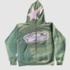Custom Washed Full-Zip Graphic Hooded Jacket - Style 2E3782 Custom Washed Full-Zip Graphic Hooded Jacket - Style 2E3782