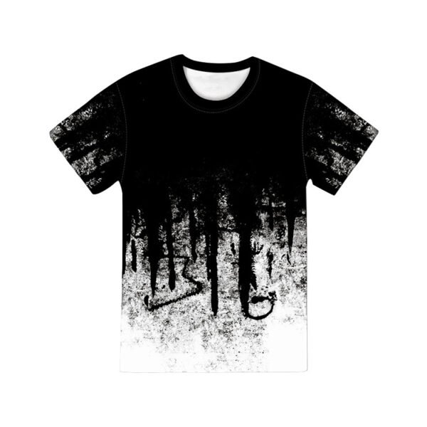 Custom Washed Gradient Graphic Loose-Fit T-Shirt - Style 5C70E2 - product detail view 2 Custom Washed Gradient Graphic Loose-Fit T-Shirt - Style 5C70E2 - product detail view 2