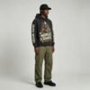 Custom Washed Distressed Horror Graphic Pullover Hoodie - Style 93E03B - product detail view 7 Custom Washed Distressed Horror Graphic Pullover Hoodie - Style 93E03B - product detail view 7
