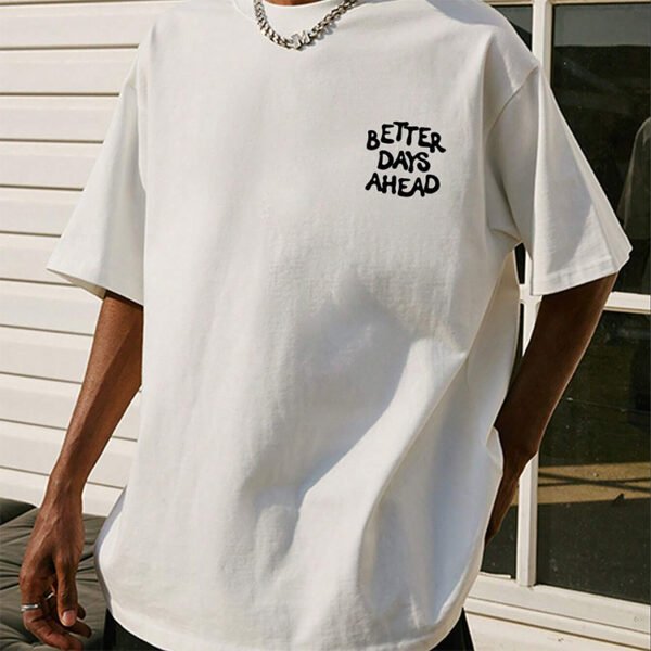 Custom Washed Graphic Loose T-Shirt 7912752 - Style 0F7FA5 - product detail view 5