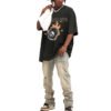 Custom Washed Graphic Oversized T-Shirt | - Style C0C6E9 - product detail view 2 Custom Washed Graphic Oversized T-Shirt | - Style C0C6E9 - product detail view 2