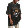 Custom Washed Graphic Oversized T-Shirt | - Style C0C6E9 - product detail view 3 Custom Washed Graphic Oversized T-Shirt | - Style C0C6E9 - product detail view 3