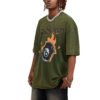 Custom Washed Graphic Oversized T-Shirt | - Style C0C6E9 - product detail view 4 Custom Washed Graphic Oversized T-Shirt | - Style C0C6E9 - product detail view 4