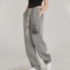 Custom Washed Graphic Relaxed Sweatpants - Style BB1340 - product detail view 2 Custom Washed Graphic Relaxed Sweatpants - Style BB1340 - product detail view 2