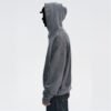 Custom Washed Half-Zip Oversized Pullover Hoodie - Style 998737 - product detail view 2 Custom Washed Half-Zip Oversized Pullover Hoodie - Style 998737 - product detail view 2