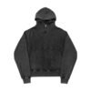 Custom Washed Half-Zip Oversized Pullover Hoodie - Style 998737 - product detail view 4 Custom Washed Half-Zip Oversized Pullover Hoodie - Style 998737 - product detail view 4