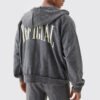 Custom Washed Hooded Pullover Jacket FC766CD2 - Style FC766C