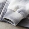 Custom Washed Zip Hoodie and Shorts Set | - Style C9B535 - product detail view 3 Custom Washed Zip Hoodie and Shorts Set | - Style C9B535 - product detail view 3