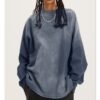 Custom Washed Gradient Long Sleeve T-Shirt - Style 2D5BC4 - product detail view 2 Custom Washed Gradient Long Sleeve T-Shirt - Style 2D5BC4 - product detail view 2