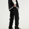 Custom Washed Loose-Fit Multi-Pocket Cargo Pants - Style 0180AB - product detail view 5 Custom Washed Loose-Fit Multi-Pocket Cargo Pants - Style 0180AB - product detail view 5