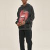 Custom Washed Mouth Graphic Pullover Hoodie - Style BDF640 - product detail view 2 Custom Washed Mouth Graphic Pullover Hoodie - Style BDF640 - product detail view 2