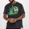 Custom Washed Oversized Graphic T-Shirt - Style F70FD3 - product detail view 2 Custom Washed Oversized Graphic T-Shirt - Style F70FD3 - product detail view 2