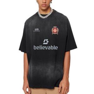 Custom Washed Oversized Graphic T-Shirt 8122942 - Style 1C7128