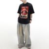 Custom Washed Oversized Graphic T-Shirt - Style EEAE9B - product detail view 4 Custom Washed Oversized Graphic T-Shirt - Style EEAE9B - product detail view 4