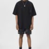Custom Washed Panel-Seam Oversized T-Shirt - Style B861B6 - product detail view 4