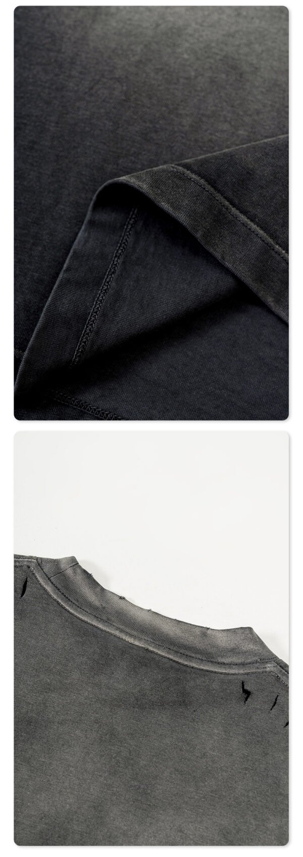 Custom Washed Oversized Tee - 59A73C04 - Style 59A73C - product detail view 10 Custom Washed Oversized Tee - 59A73C04 - Style 59A73C - product detail view 10