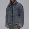 Custom Washed Padded Denim - Style 77EFC7 - product detail view 6