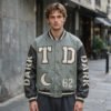 Custom Washed Patchwork Varsity Jacket VVW-VJ01 - Style 8877A7 - product detail view 2