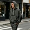 Custom Washed Patchwork Zip Hoodie - Style 931553 - product detail view 7 Custom Washed Patchwork Zip Hoodie - Style 931553 - product detail view 7