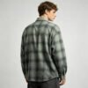 Custom Washed Plaid Screen Print Shirt - Style 59AD93 - product detail view 7 Custom Washed Plaid Screen Print Shirt - Style 59AD93 - product detail view 7