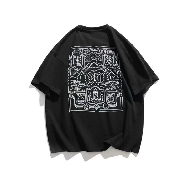 Custom Oversized O-Neck Streetwear T-Shirt - VW-1BBECD - Style 1BBECD - product detail view 5