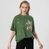 Custom Washed Puff Print Oversized Tee - Style 194363 - product detail view 3 Custom Washed Puff Print Oversized Tee - Style 194363 - product detail view 3