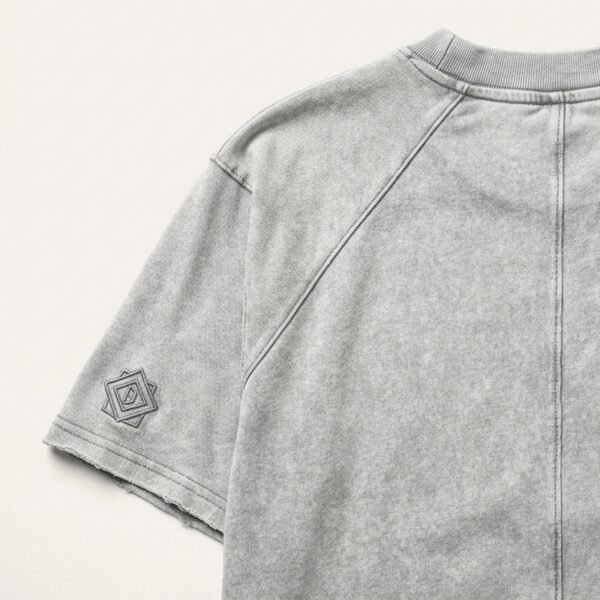 Custom Washed Raglan Seam Graphic T-Shirt - Style 78123A - product detail view 2 Custom Washed Raglan Seam Graphic T-Shirt - Style 78123A - product detail view 2