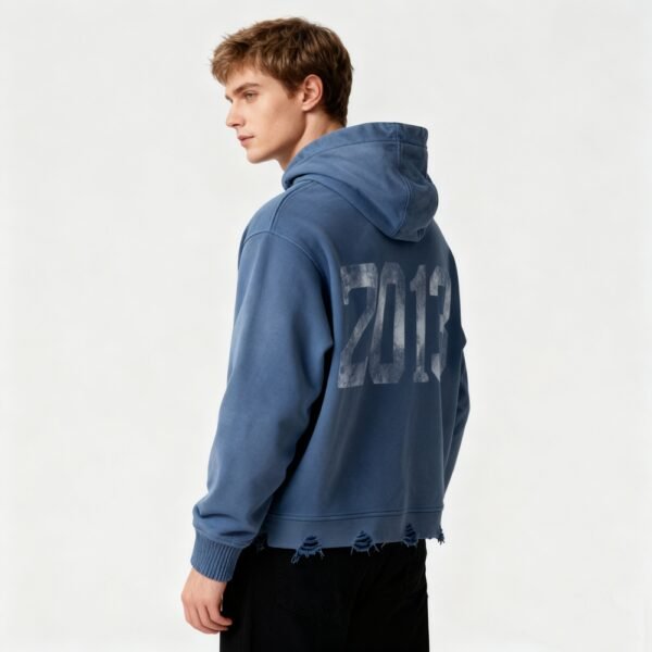 Custom Washed Rhinestone Pullover Hoodie Set - Style 27EA8A - product detail view 4 Custom Washed Rhinestone Pullover Hoodie Set - Style 27EA8A - product detail view 4
