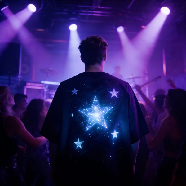 Custom Washed Rhinestone Star Streetwear T-Shirt | 5ADBA741 - Style 5ADBA7 - product detail view 7 Custom Washed Rhinestone Star Streetwear T-Shirt | 5ADBA741 - Style 5ADBA7 - product detail view 7