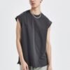 Custom Washed Sleeveless Streetwear Tank Top - Style 180F5E Custom Washed Sleeveless Streetwear Tank Top - Style 180F5E